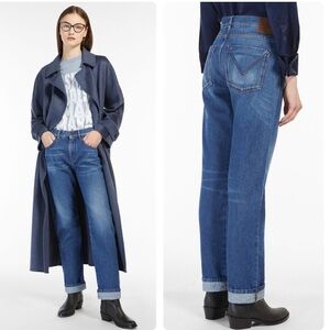 MaxMara Zena High-rise Boyfriend Straight Leg Jeans 2
